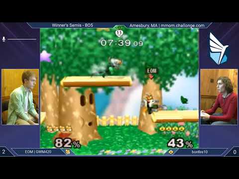 MMOM150 SSBM - GWM420 (Fox) vs. bonfire10 (Sheik) - Melee WSF