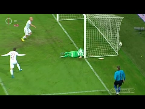 Varga József gólja a DVSC-Teva - Ferencvárosi TC mérkőzésen