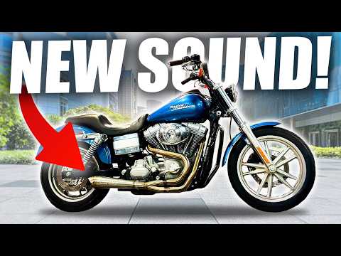 The BEST Harley DYNA Exhaust