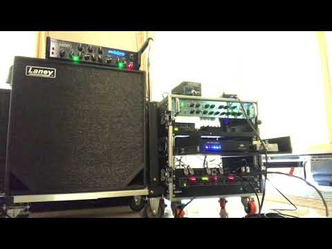 Laney Nexus SL Amp + Swr Marcus Miller + Drawmer Dl241 + Laney Nexus 4*10Cab Test (iphone Sond)