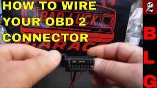 【How to】 Jump Obd2 Port