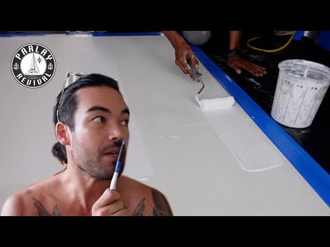 Taking non-skid mold off $500,000 yacht! + BIG ANNOUNCEMENT! - Episode 124