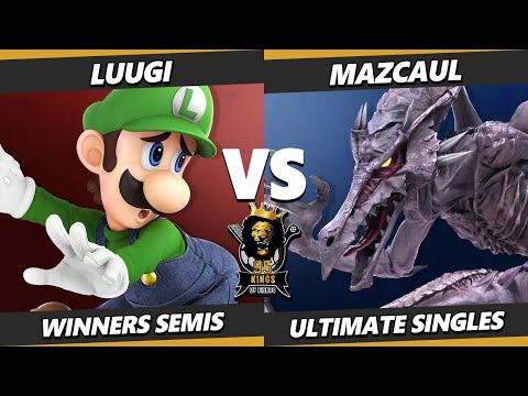 95 Kings of Fields #5 TOP 8 - Luugi (Luigi) Vs. Mezcaul (Ridley) Smash Ultimate - SSBU