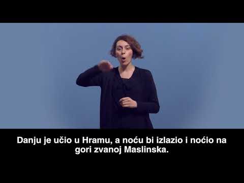 Lk 21,37 38   Posljednji dani Isusovi