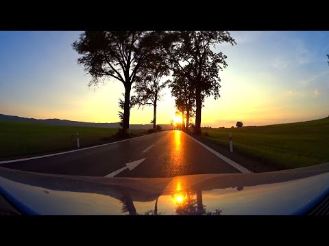 25 minutes | Golden Evening Moutnain Road Bromov - Adršpach, Czech Republic