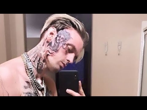Aaron Carter’s Shocking New Face Tattoo