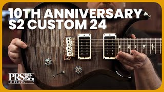 Video thumbnail for PRS S2 Custom 24 10th Anniversary Limited Edition (2023) by Tarpley Music