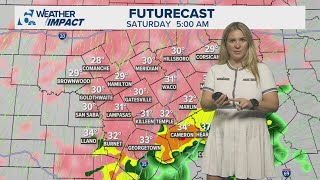 Freezing rain, sleet likely for Waco, Central Texas by Saturday morning