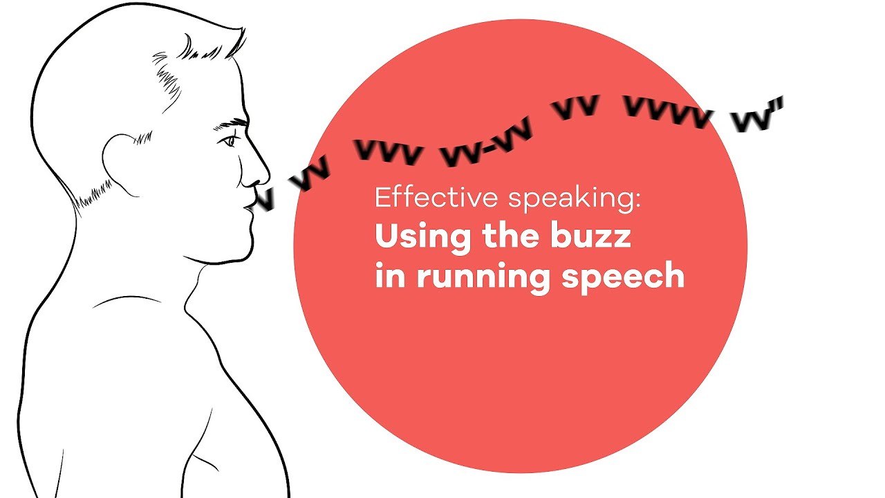 Vocal exercise - Speaking #2: Using the buzz in running speech