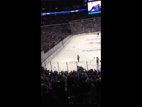 Final seconds of Blues playoff win