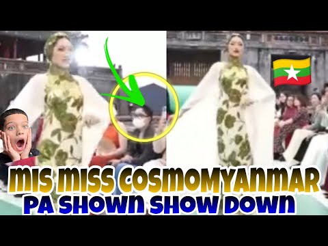 LIVE! SHOW DOWN Miss Cosmo Myanmar🇲🇲 2025 Fashion Show
