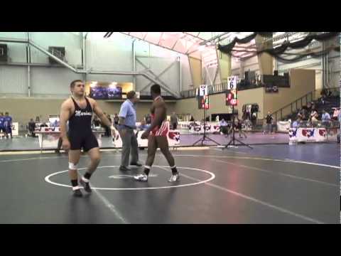University Greco Quarterfinal 84kg - Courtney Myers vs. John Weakley