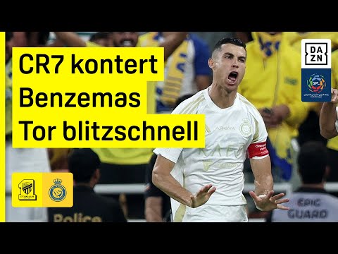 CR7 mit Torbeteiligung Nummer 50 in diesem Jahr: Al-Ittihad - Al-Nassr | Saudi Pro League | DAZN