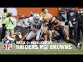 Raiders vs. Browns | Week 3 Highlights | NFL