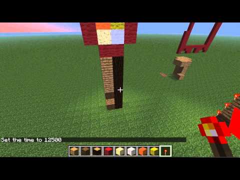 Minecraft | Pixel Art Ep 4 | Redstone Torch