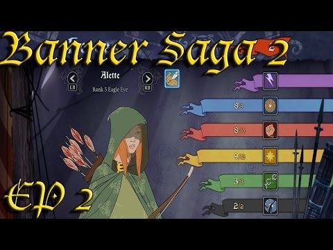 The Banner Saga 2 Gameplay Walkthrough - EP 2 - Starting the Caravan