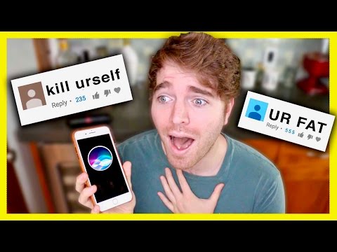 SIRI READS MY HATE COMMENTS