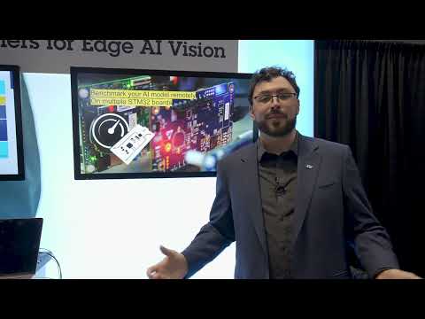 STMicroelectronics Demo of Using the STM32Cube.AI Developer Cloud to Test and Deploy ML Solutions