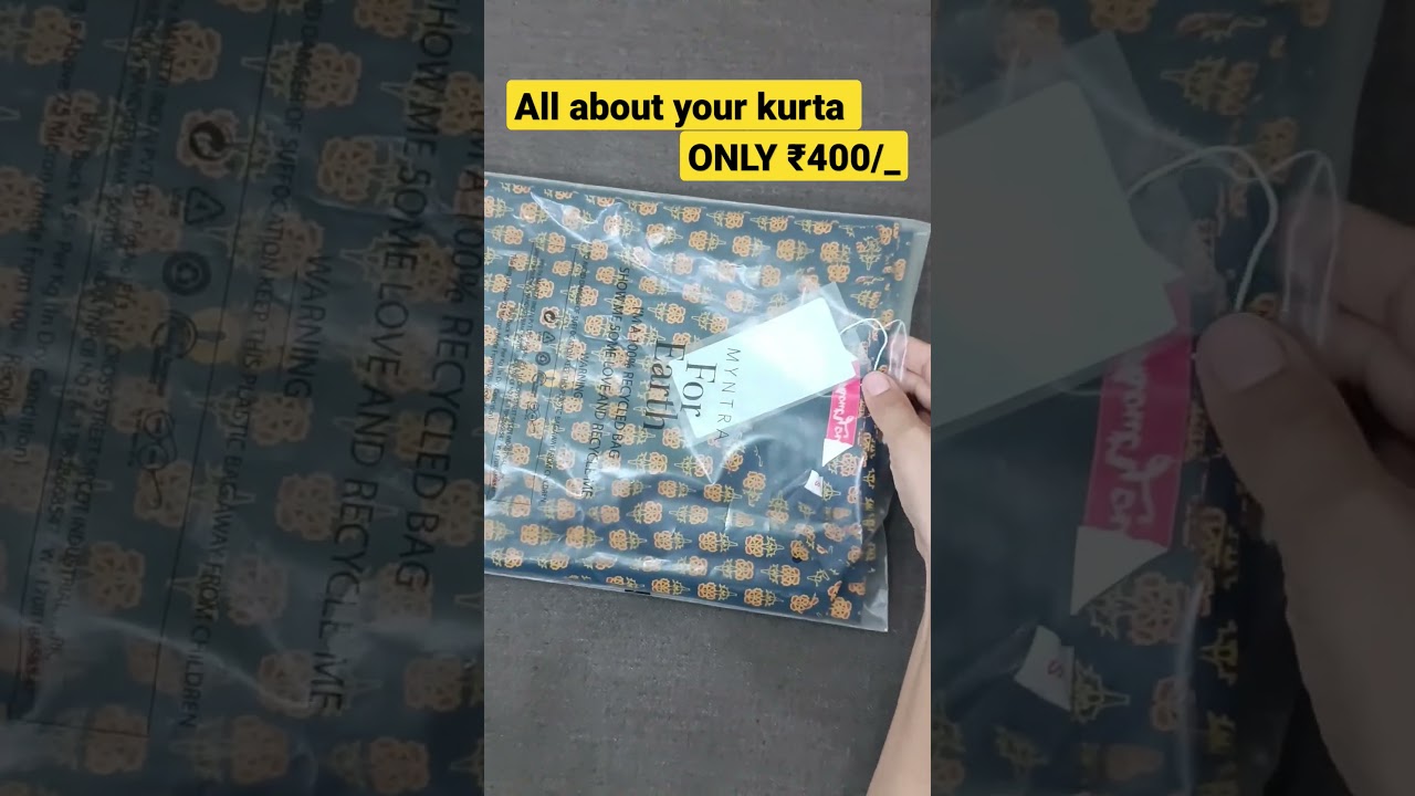 all about you kurta for girls! long kurta ! new kurta design! on #myntra ! Full video 👉