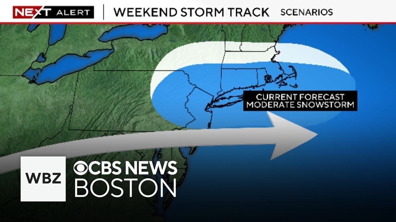 Widespread plowable snow in the weekend forecast for Boston. Are more storms on the way?