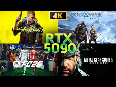 RTX 5090 x Ryzen 9950X3D - 25 Games Testas