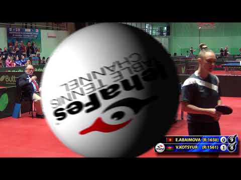 АБАИМОВА - КОЦЮР 2 #RUSSIAN #Team #Championships #tabletennis #настольныйтеннис