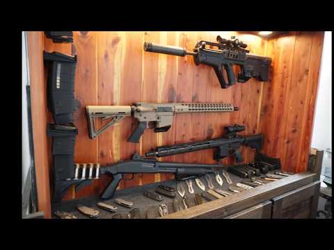 Alexa We Need Guns Original Video Buffet Style Cabinet Plus