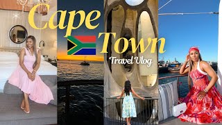 CAPE TOWN VLOG :The Girls Trip Left The Group Chat | Tourist Activities , Catamaran Ship & Itinerary