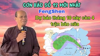 Chú bảy thiện chia sẻ dự báo tháng 10 này còn 4 trận bão nữa ráng lo niệm phật bà con ơi
