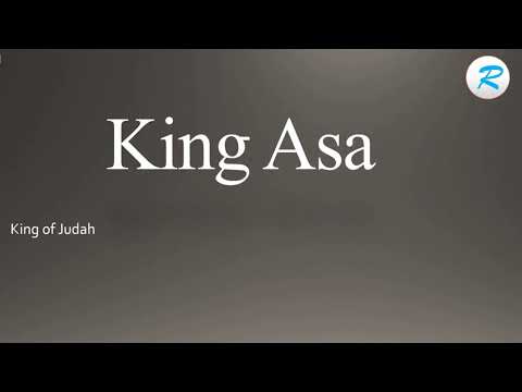 How to pronounce King Asa
