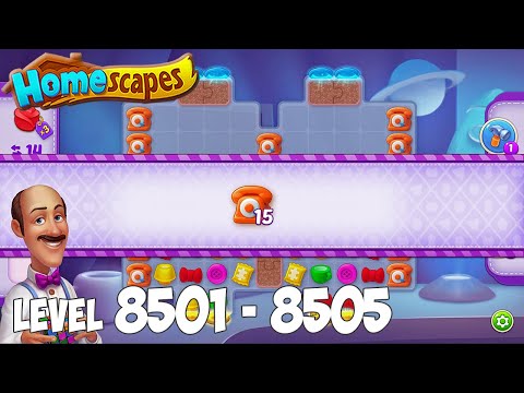 Homescapes level 8501 8502 8503 8504 8505 🏡 Gameplay Walkthrough (Android, iOS) Playrix