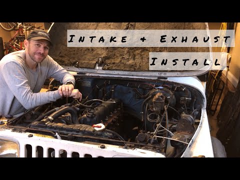 Jeep Wrangler 4.2L Intake / Exhaust Installation