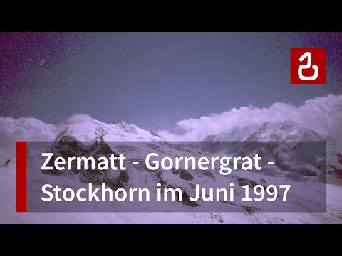 Zermatt - Gornergrat - Hohtälli - Stockhorn im Juni 1997