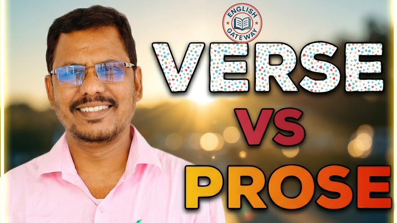 Prose vs. Verse: Key Differences & Examples | English Gateway