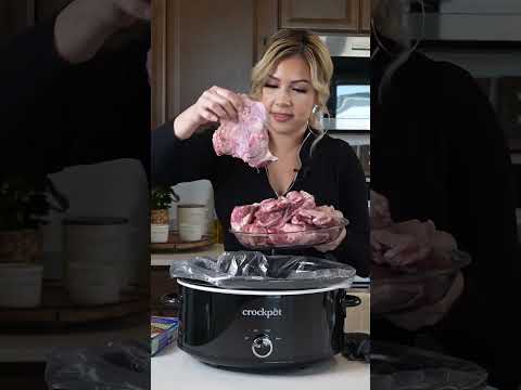 Slow Cooker BARBACOA Tacos #mexicanrecipes #shortrecipe #tacos