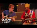 Conan Plays The Blues With Lil' Ed | Late Night with Conan O’Brien