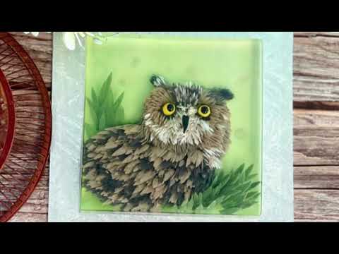 How to make 3D Jelly Owls