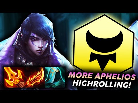 4-STAR APHELIOS COMP DOMINATES CHALLENGER LOBBY!! | Teamfight Tactics