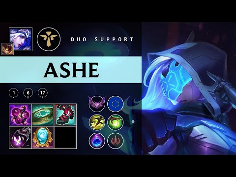 Ashe Support vs Seraphine - EUW Master Patch 25.22