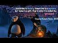 Master Oogway's Inspirational speech to Po | Kung Fu Panda 🐼