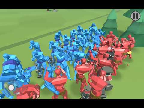 Red vs Blue Epic battle simulator 2