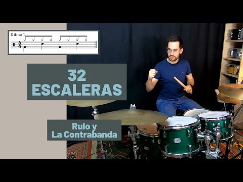 🥁32 ESCALERAS – Rulo y la Contrabanda (DRUM COVER) BATERÍA