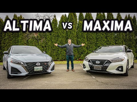 2023 Nissan Altima SR vs 2023 Nissan Maxima SR Which One Should You Buy?