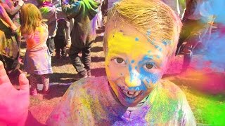 Holi Festival of Colors -- COOLEST, MESSIEST, MOST COLORFUL DAY EVER