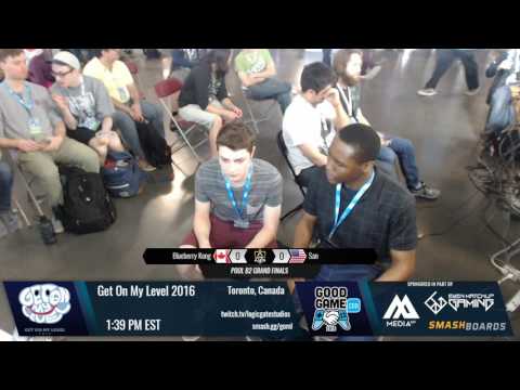 GOML 2016 - Blueberry Kong (DK) vs San (Ike) - SSBB Pools B2 - Grand Finals