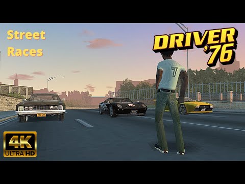 Driver '76 [4K60][PSP] - Street Races (Perfect Times)