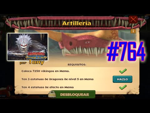 Dragones, el Resurgir de Mema "Cap. 764 - Mejoro estatuas para ir a por Artilleria (2ª parte)" Tony