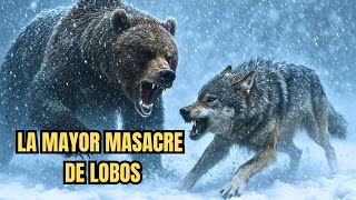 El Día en que un Solo Oso Desafió a 27 Lobos y No Retrocedió