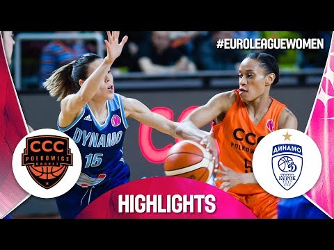 CCC Polkowice v Dynamo Kursk - Highlights - Quarter-Finals - EuroLeague Women 2018-19