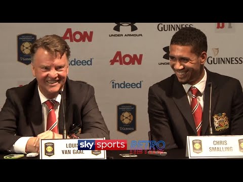Louis van Gaal introduces ‘Mike’ Smalling